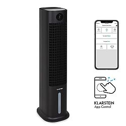 Klarstein Skytower Grand Smart, ochlazovač vzduchu, 80 W, 480 m³/h, 8 litrů, přenosný