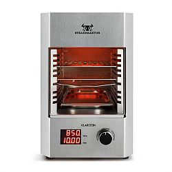 Klarstein Steakreaktor 2.0 - stainless steel edition, interiérový gril, 1600 w, 850 ° c