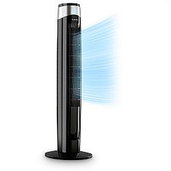 Klarstein Storm Tower, sloupový ventilátor, 3 druhy vánku, 6 rychlostí větru, černý