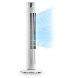 Klarstein Storm tower, sloupový ventilátor, 3 druhy větru, 6 rychlostí větru, bílý