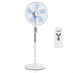 Klarstein SUMMERJAM, STOJÍCÍ VENTILÁTOR, BÍLÝ, 41 CM, 50 W, 3 STUPNĚ RYCHLOSTI, PRŮTOK VZDUCHU 69,18 M³ / MIN., VČETNĚ DÁLKOVÉHO OVLADAČE