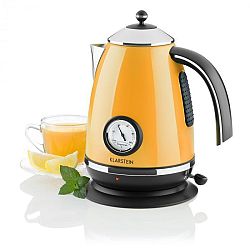 Klarstein TK7-Aquavitachaleto, 2200 W, oranžová rychlovarná konvice z ušlechtilé