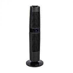 Klarstein Twister, věžový ventilátor, 45 W, ocilace, max. 500m³/h, 3 režimy, černý