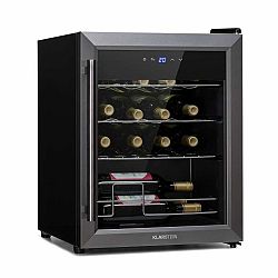 Klarstein Ultimo 16 Uno vinotéka, 42 l/16 lahví, 5–18 °C, dotykové ovládání
