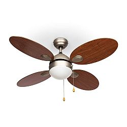 Klarstein Valderama, třešňové dřevo, stropní ventilátor, 42