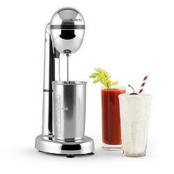 Klarstein van Damme, stříbrný, 100W, míchač/mixér na míchání drinků, 450ml pohár z nerezavějící oceli
