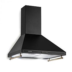 Klarstein Victoria, odsavač par, 60 cm, retro design, 645 m³/h , 2LED světlá, černý
