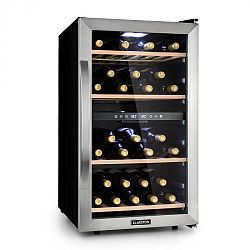 Klarstein Vinamour 45D, vinotéka, 2 zóny, 118l/45lahví, 5-18°C , ušlechtilá ocel
