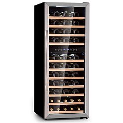 Klarstein Vinamour 73 Duo, vinotéka, 2 zóny, 192 l / 73 lahví, 5-18 °C, dotykové ovládání