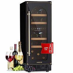 Klarstein Vinovilla 17 Built-In Duo Vilhelmine Edition, vinotéka, 17 lahví, skleněná dvířka