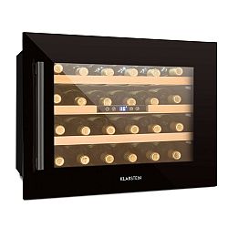 Klarstein Vinsider 24 Onyx Edition, vestavná vinotéka, třída energetické účinnosti G
