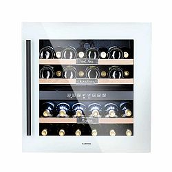 Klarstein Vinsider 36 Quartz Edition, vinotéka, 2 chladící zóny, 5-22 °C, 85 l