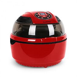Klarstein VitAir, 1400 W, 9 l, horkovzdušná fritéza, grilování, pečení, červená