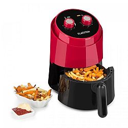 Klarstein Wel Air Fry, horkovzdušná fritéza, 1230W, pojistka před přehřátím, 1,5l, červená