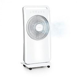 Klarstein Wildwater, stojanový ventilátor se zvlhčovačem vzduchu, 80W, 3690m³/h, 2,5l, bílý