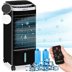 OneConcept Freshboxx Pro, ochlazovač vzduchu, 3v1, 65W, u 966 m³/h , 3 stupně proudění vzduchu, černý
