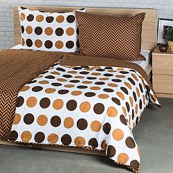 4Home Bavlněné povlečení Kiko, 140 x 200 cm, 70 x 90 cm