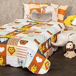 4Home Dětský přehoz na postel Patchwork, 150 x 200 cm