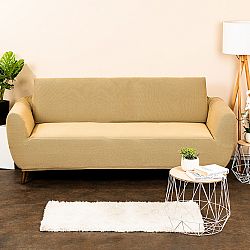 4Home Multielastický potah na sedací soupravu Comfort béžová, béžová, 180 - 220 cm