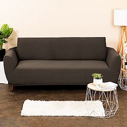 4Home Multielastický potah na sedací soupravu Comfort hnědá, hnědá, 180 - 220 cm