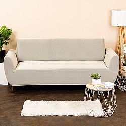 4Home Multielastický potah na sedací soupravu Comfort smetanová, krémová, 180 - 220 cm