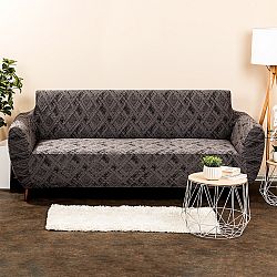 4Home Multielastický potah na sedačku Comfort Plus šedá, 180 - 220 cm, šedá, 180 - 220 cm