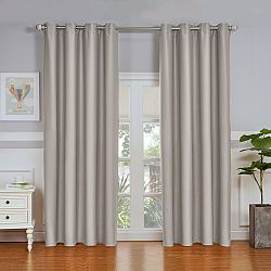 4Home Zatemňovací závěs Dublin béžová, 150 x 250 cm, béžová