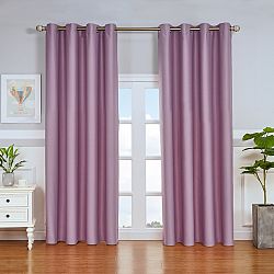 4Home Zatemňovací závěs Dublin lila, 150 x 250 cm, fialová