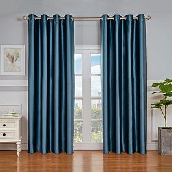 4Home Zatemňovací závěs Dublin tmavě modrá, 150 x 250 cm, modrá