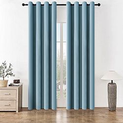 4Home Zatemňovací závěs Manila modrošedá, 150 x 250 cm, modrá