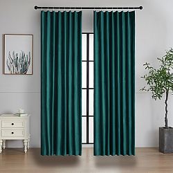 4Home Zatemňovací závěs Paris tmavě zelená, 150 x 250 cm, zelená