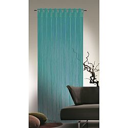 Albani Provázková záclona Cord tyrkysová, 90 x 245 cm