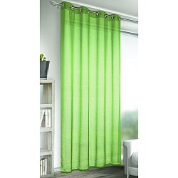 Albani závěs s kroužky Alex světle zelená, 245 x 140 cm