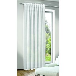 Albani závěs se skrytými poutky Adriana bílá, 245 x 135 cm