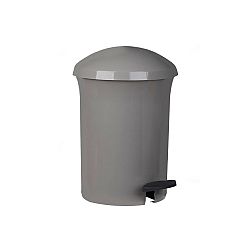 Aldotrade Pedálový odpadkový koš Dust Bin 8,1 l, šedá