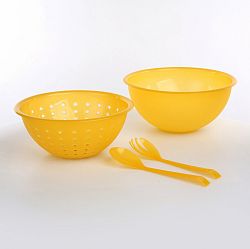 Altom Plastový cedník a salátová mísa Weekend, 26 cm