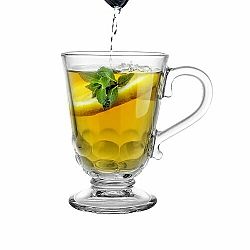 Altom Sada sklenic na nožce Siena Beads 320 ml, 6 ks