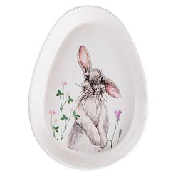 Altom Servírovací talíř Hello Spring, 15 x 12 x 2,5 cm