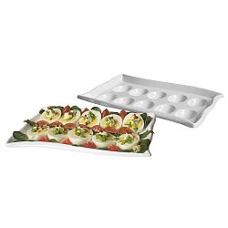 Altom Servírovací talíř na vejce Fala, 26,5 x 17 x 5 cm