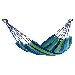 AmeliaHome Houpací závěsné lehátko Colada modrozelená, 240 x 80 cm