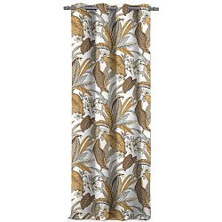 AmeliaHome Závěs Blackout Canopy hnědá, 140 x 245 cm