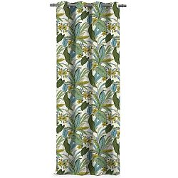 AmeliaHome Závěs Blackout Canopy zelená, 140 x 245 cm