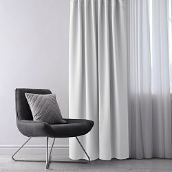 AmeliaHome Závěs Blackout EYELETS bílá, 140 x 245 cm