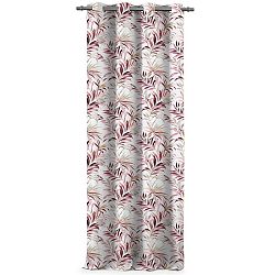 AmeliaHome Závěs Blackout Tropics červená, 140 x 245 cm