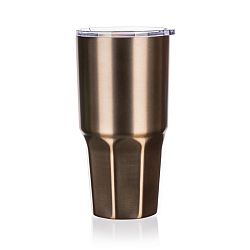 Banquet Hrnek cestovní dvoustěnný BRAVO 
0,5 l, hnědá