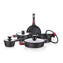 Banquet Sada nádobí s nepřilnavýmpovrchem Advantage, 9 ks