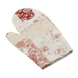 Bellatex Chňapka Ema Patchwork Srdce růžová, 28 x 28 cm