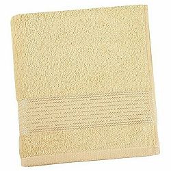 Bellatex Froté osuška Kamilka proužek světle žlutá, žlutá, 70 x 140 cm