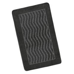 Bellatex Koupelnová předložka Standard Šedé vlnky, 60 x 100 cm