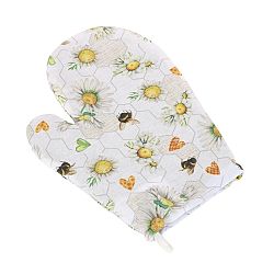 Bellatex Kuchyňská chňapka Velikonoce Kytičky a včelky, 28 x 18 cm